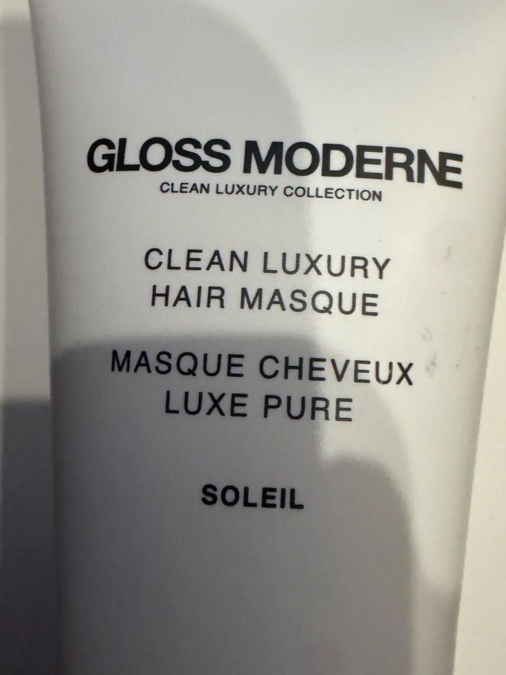 CLEAN LUXURY HAIR MASQUE (100ML 3.4 oz.  TUBE) - SOLEIL. Brand new